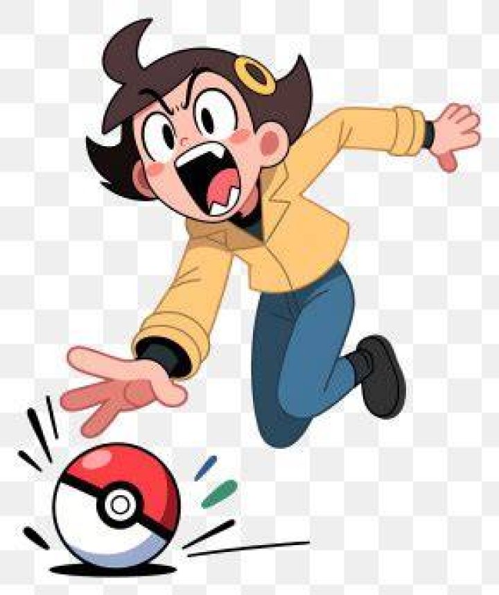 A Pok&eacute;mon Trainer throwing a Pok&eacute;ball out in Pok&eacute;mon Brilliant Diamond and Shining Pearl.