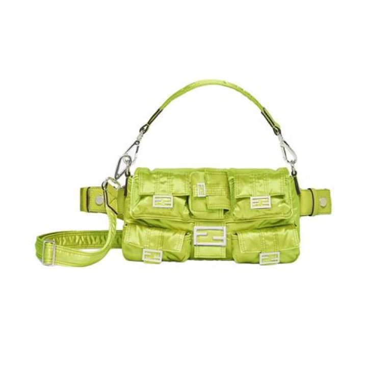 Acid Green Nylon Baguette Acid Green Nylon Baguette
