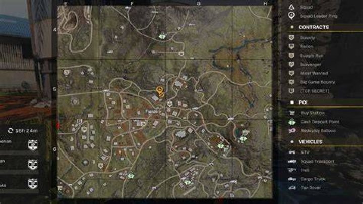 All Caldera Bunker and Hatch Locations