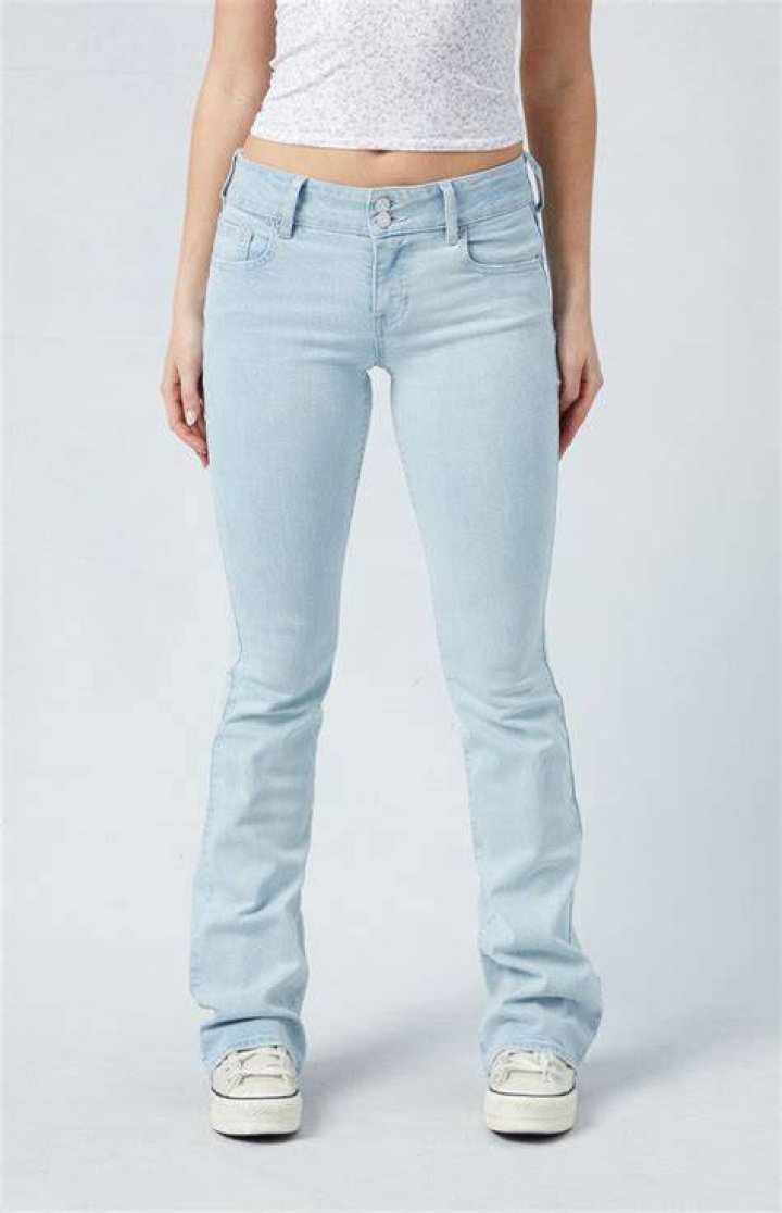 Atlantis low-rise bootcut organic jeans Atlantis low-rise bootcut organic jeans