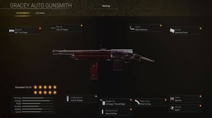 Best Gracey Auto Warzone Loadout