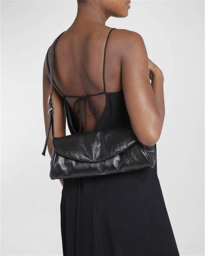 Cannolo Padded Leather Shoulder Bag Cannolo Padded Leather Shoulder Bag