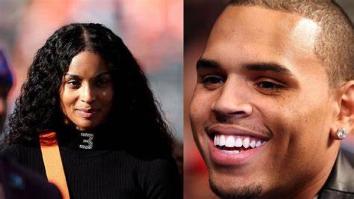 Ciara and Chris Brown