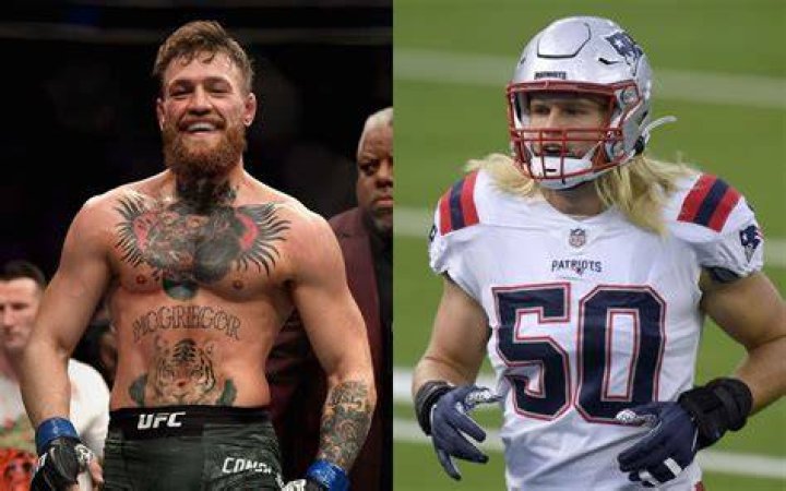 Conor McGregor at an NFL game