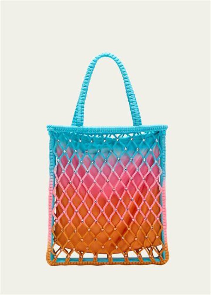 Corbin Net Embellished Shoulder Bag Corbin Net Embellished Shoulder Bag