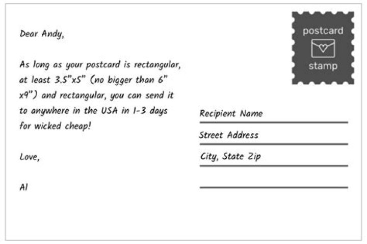 Does Nextdoor automatically send a postcard?