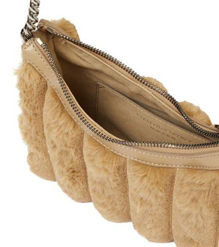 Falabella Mini Faux Fur Shoulder Bag Falabella Mini Faux Fur Shoulder Bag