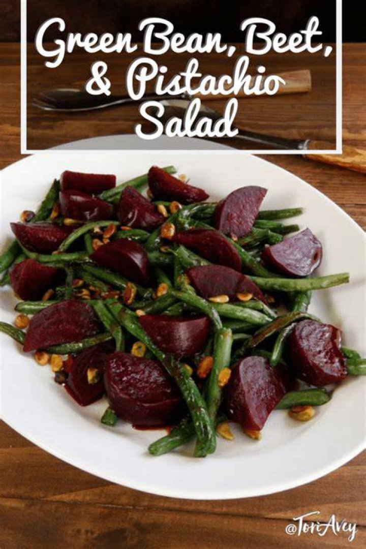 Green Bean Beet and Pistachio Salad recipe