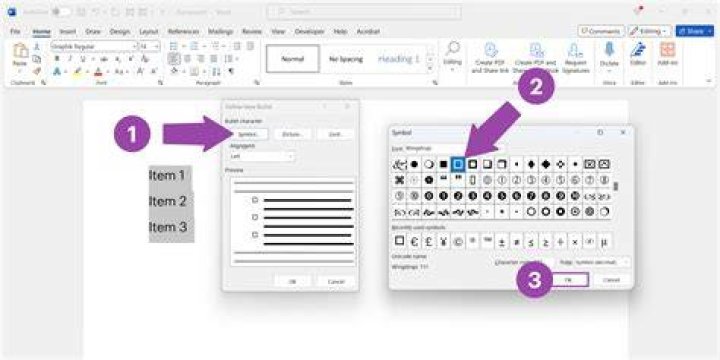 How do I add interpunct in Word?
