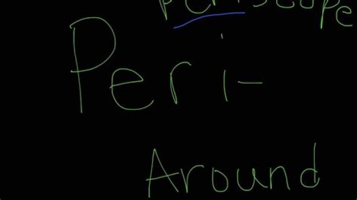 How Does Peri Differ From Para?