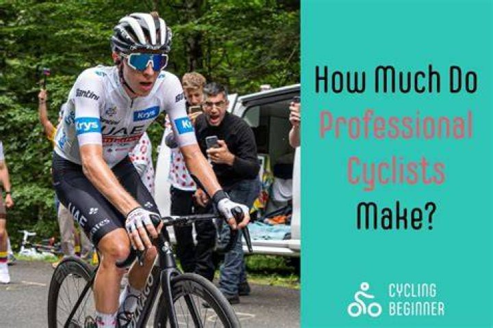 How much do professional cyclists make?