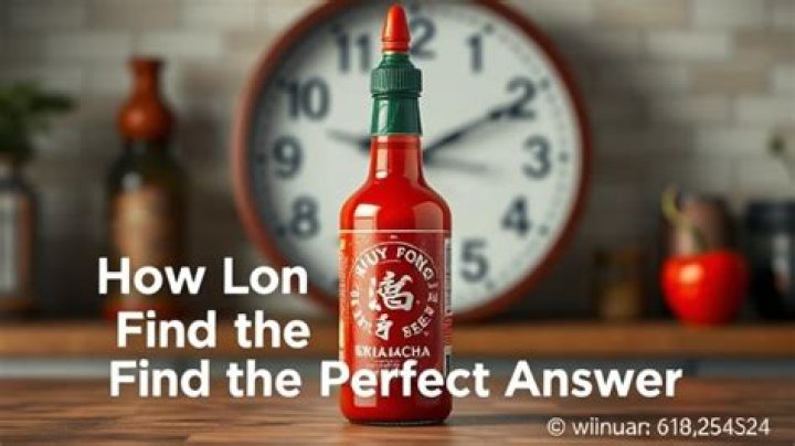 How To Keep Sriracha Fresh? (Correct answer)