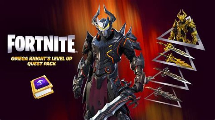 Image of Omega Knight in Fortnite.