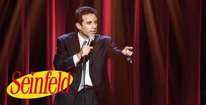 Jerry Seinfeld on stage