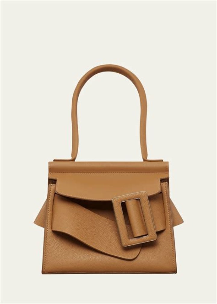 Karl 24 Buckle Leather Shoulder Bag Karl 24 Buckle Leather Shoulder Bag