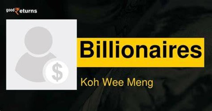 Koh Wee Meng Net Worth
