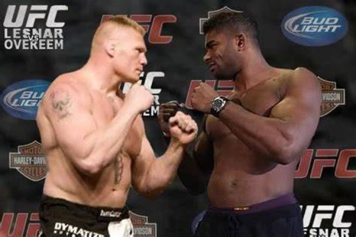 Lesnar vs Overeem