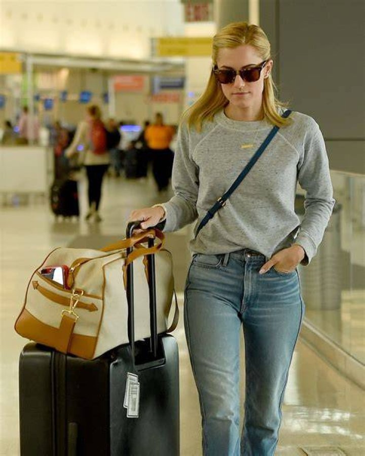 Michelle Williams <p>Michelle Williams at JFK airport in New York, February 2012.</p>