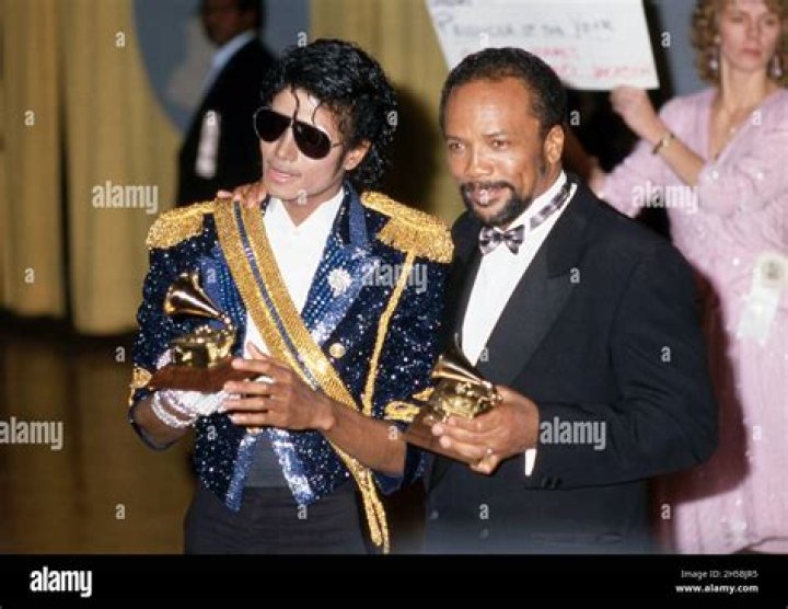 Michael Jackson at the 26th Annual Grammy Awards