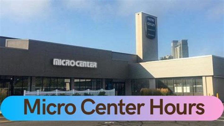 Micro Center Holiday Hours Open & Close