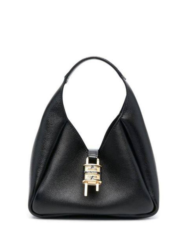 Mini Gancini-buckle Leather Hobo Bag Mini Gancini-buckle Leather Hobo Bag
