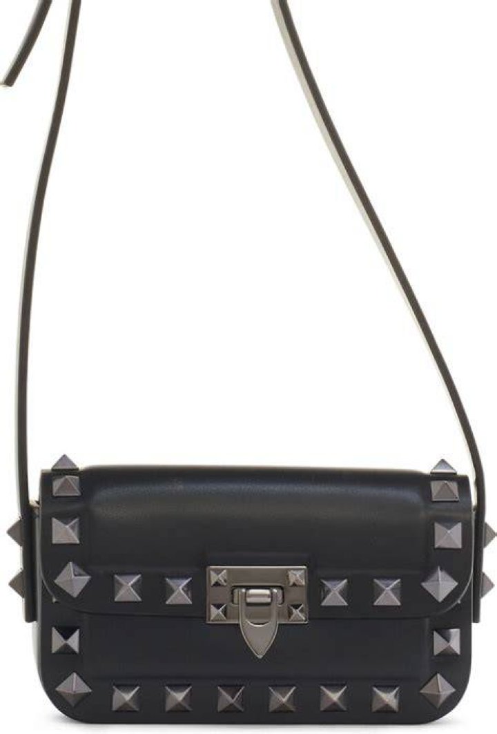 Mini Rockstud23 Leather Crossbody Bag Mini Rockstud23 Leather Crossbody Bag