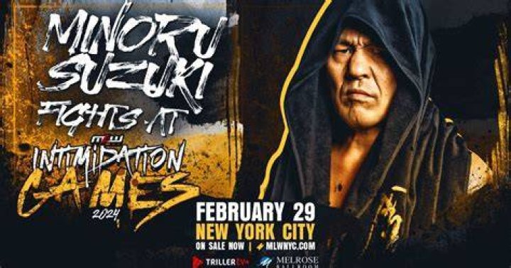 Minoru Suzuki MLW Intimidation Games