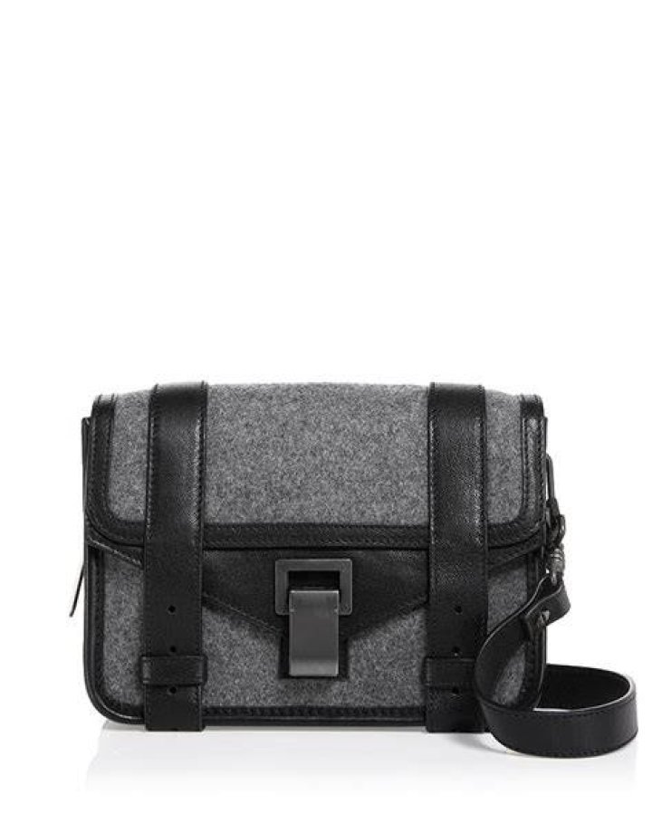 Mixed Material PS1 Mini Crossbody Bag Mixed Material PS1 Mini Crossbody Bag