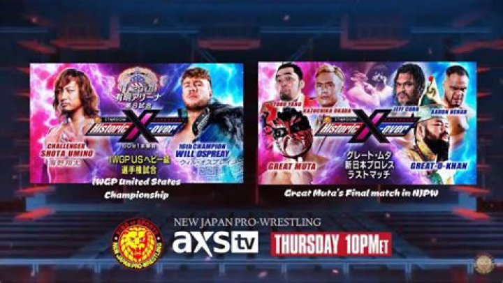 NJPW Renewls Deal With AXS TV, January Schedule Announced