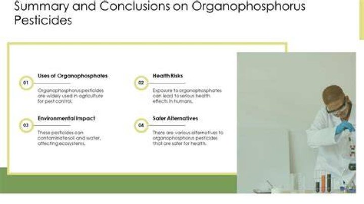 Organophosphorus pesticides.