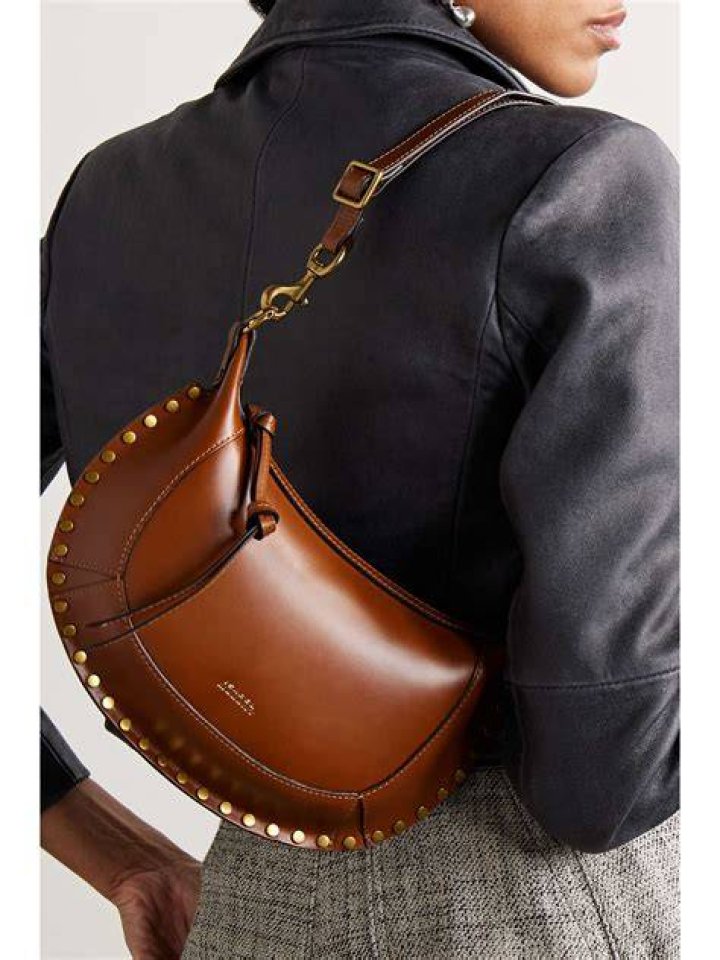 Oskan Moon Leather Shoulder Bag Oskan Moon Leather Shoulder Bag
