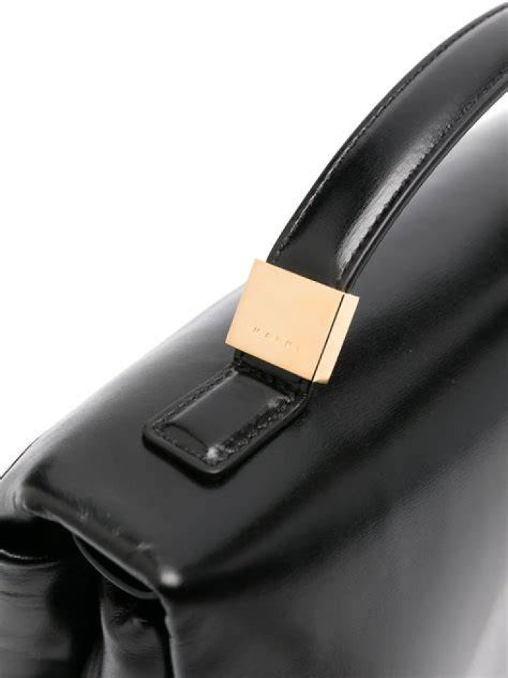 Prisma logo-stamp Leather Tote Bag Prisma logo-stamp Leather Tote Bag