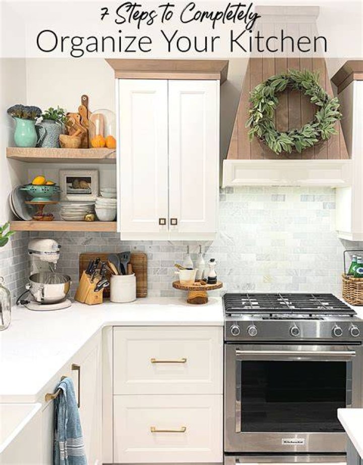Question: How Should My Kitchen Cabinets Be Organized??