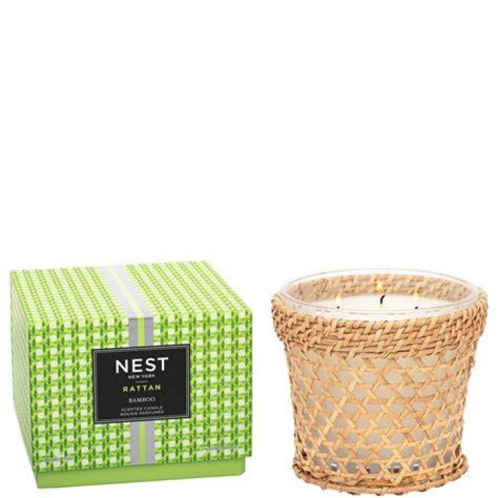 Rattan Bamboo 3-Wick Candle