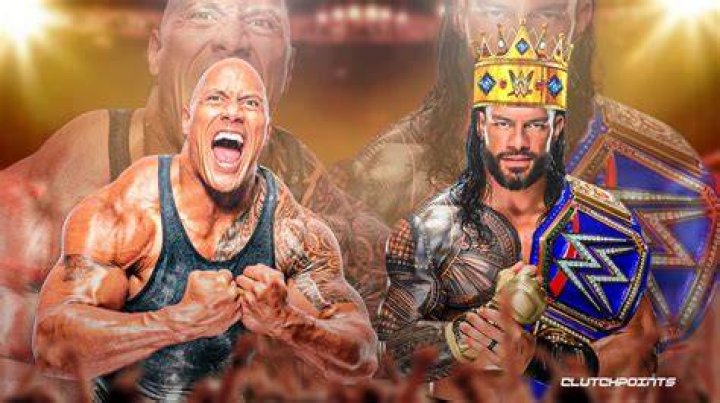 Roman Reigns The Rock WWE SmackDown