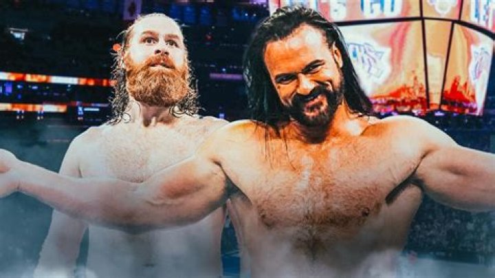 Sami Zayn Drew McIntyre WWE RAW