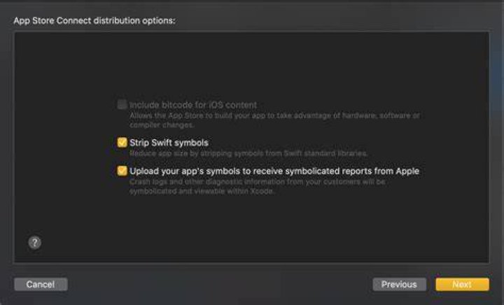 Should I include Bitcode for iOS content?