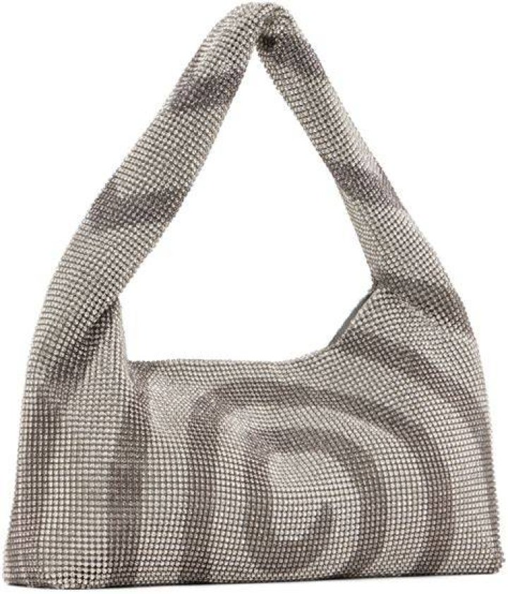 Silver Swirl Armpit Bag Silver Swirl Armpit Bag