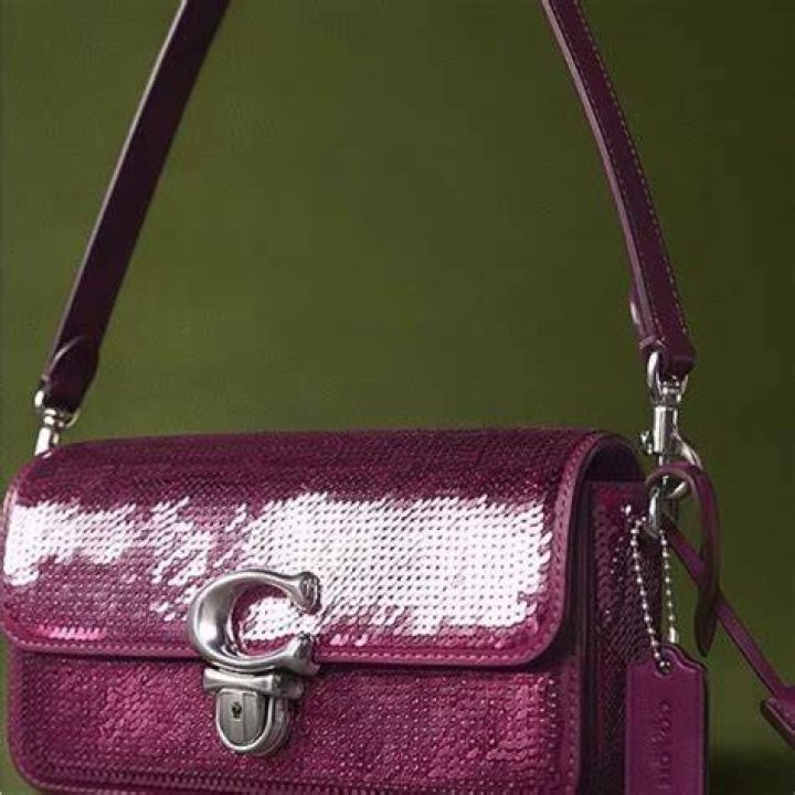 Studio Sequin Baguette Shoulder Bag Studio Sequin Baguette Shoulder Bag