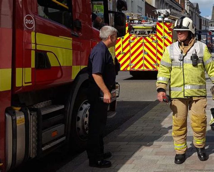 Suspicious fire in Gravesend 