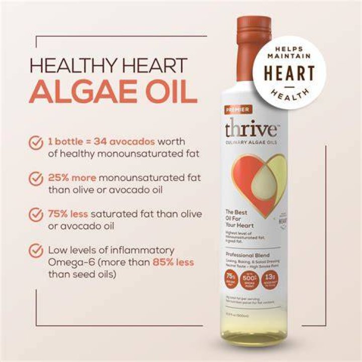 Thrive Culinary Algae Cooking Oil Thrive Culinary Algae Cooking Oil