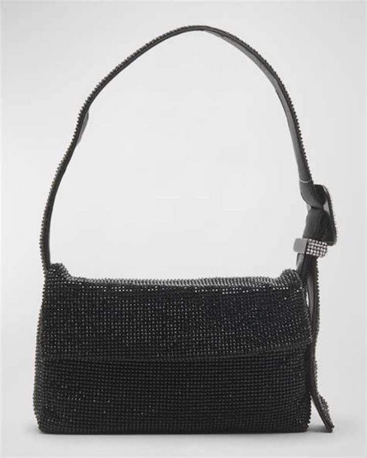 Vitty Mignon Mesh Crystal Shoulder Bag Vitty Mignon Mesh Crystal Shoulder Bag
