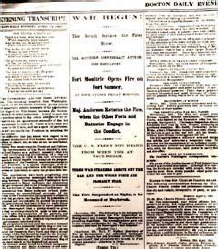 War Begun headline