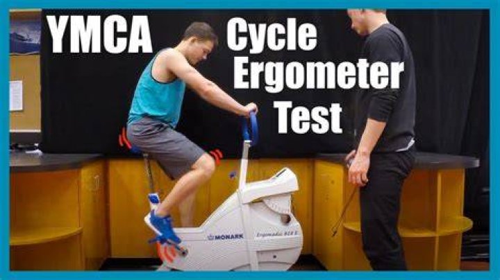 What is the cycle ergometer test?