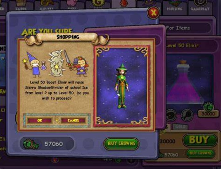 Who sells simple vials wizard101?