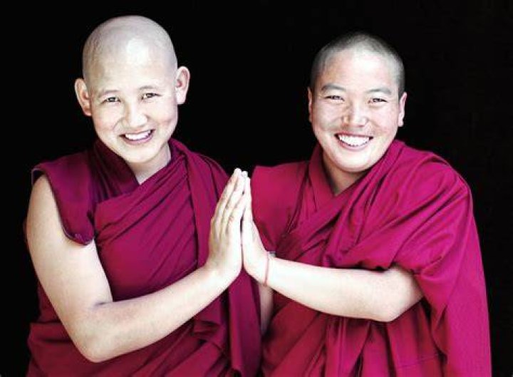 Why do monks shave their heads?