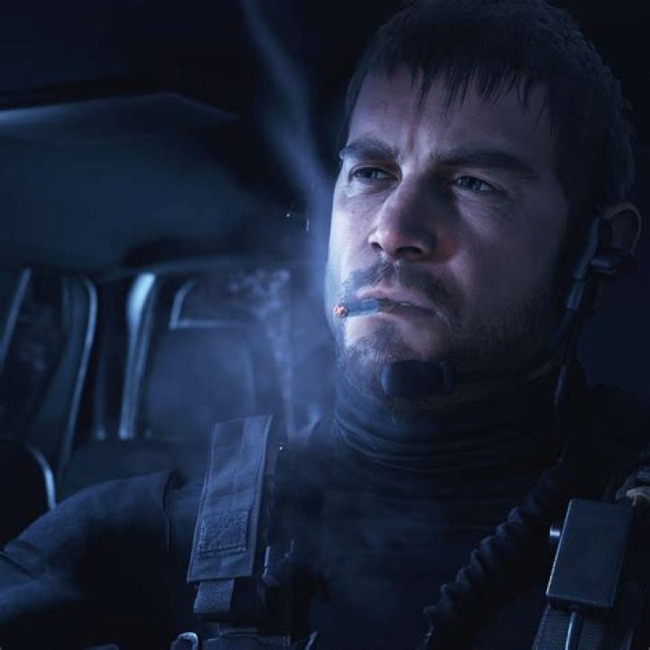 Why does Chris Redfield smoke?
