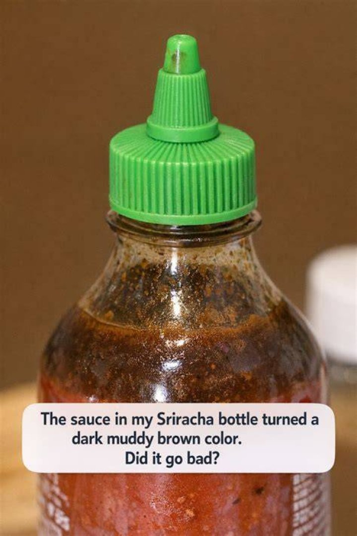 Why Does Sriracha Turned Dark? (Question)